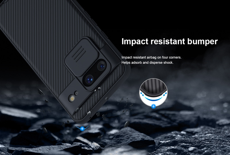خرید گارد ضد ضربه نیلکین Google Pixel 8 مدل Camshield Pro