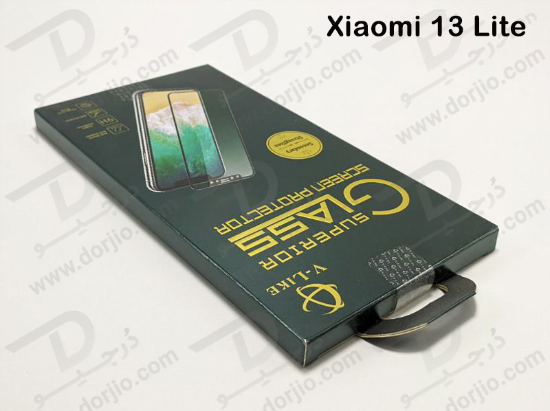خرید گلس شفاف تمام صفحه Xiaomi 13 Lite مارک V-LIKE