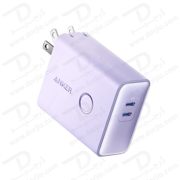 خرید آداپتور و پاوربانک هیبریدی 45 وات اَنکر Anker 521 Power Bank A1626P11