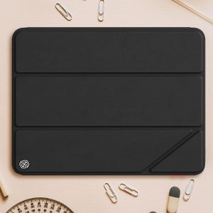 خرید فلیپ کاور چرمی پشت شفاف چند کاره تبلت Xiaomi Pad 6 مارک نیلکین مدل Bevel