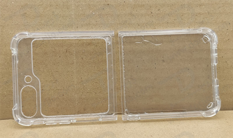 خرید قاب شفاف فریم ژله‌ ای ایربگ دار Samsung Galaxy Z Flip 5