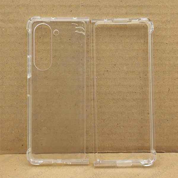 خرید قاب شفاف فریم ژله‌ ای ایربگ دار Samsung Galaxy Z Fold 5