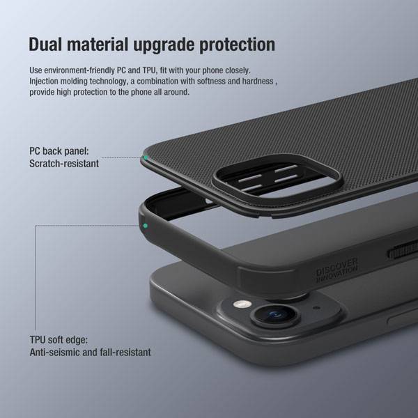 خرید قاب ضد ضربه IPhone 15 مدل Super Frosted Shield Pro