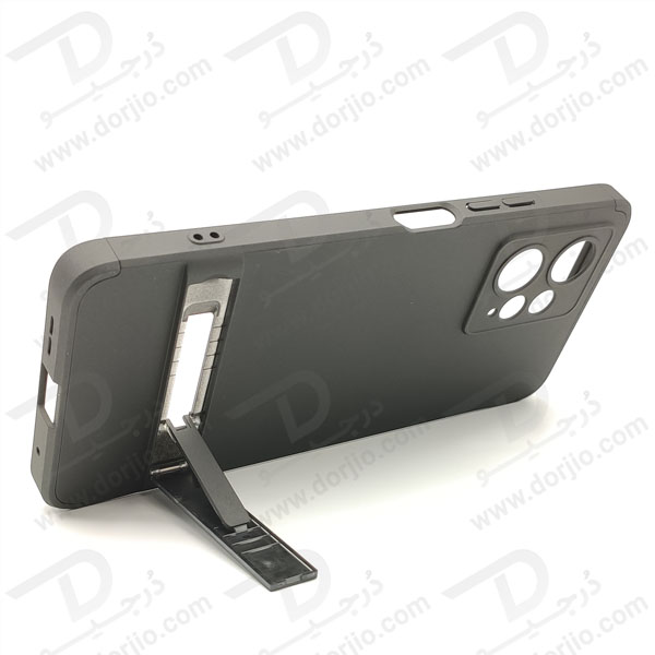 خرید قاب محافظ 360 درجه GKK پایه استند دار Xiaomi Redmi Note 12 4G