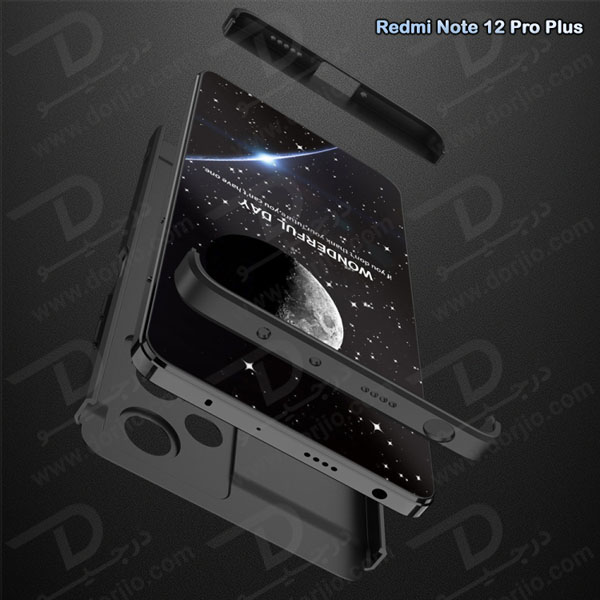 خرید قاب محافظ 360 درجه GKK گوشی Xiaomi Redmi Note 12 Pro Plus