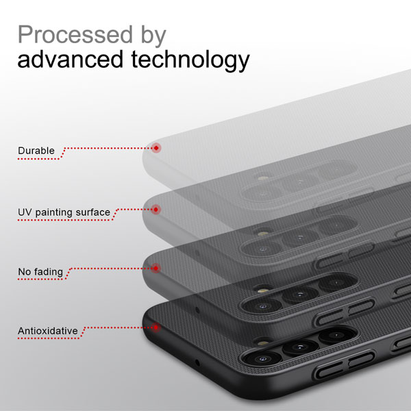 خرید قاب محافظ نیلکین Samsung Galaxy A24 5G مدل Super Frosted Shield