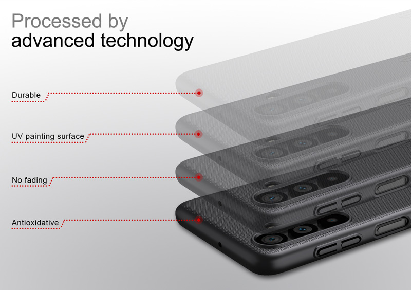 خرید قاب محافظ نیلکین Samsung Galaxy F54 مدل Super Frosted Shield