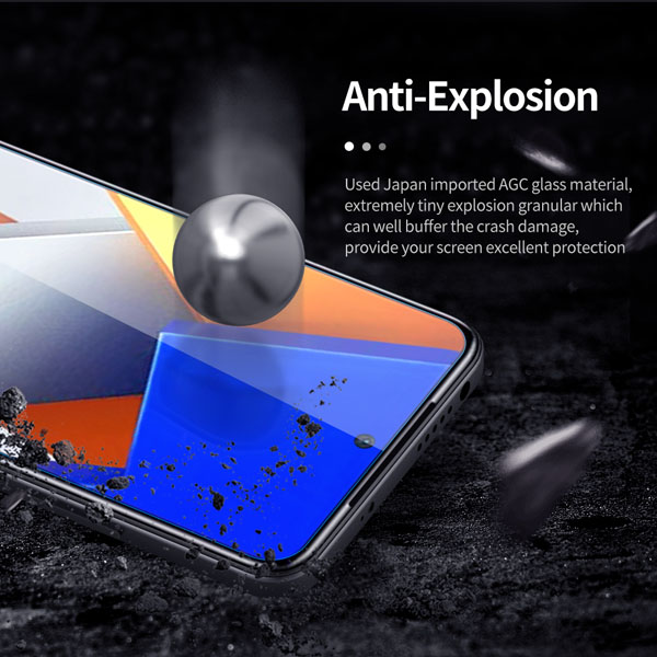 خرید محافظ صفحه نمایش شیشه ای Xiaomi Redmi Note 12S مارک نیلکین مدل H+Pro Anti-Explosion