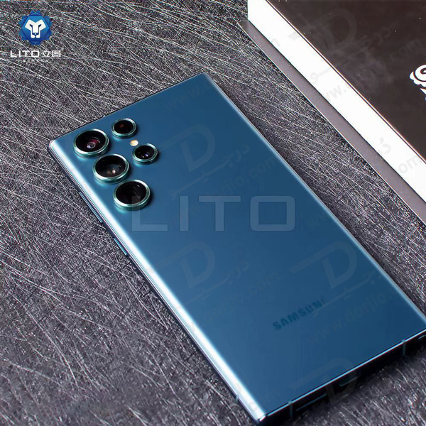 خرید محافظ لنز رینگی لیتو Samsung Galaxy S23 Ultra همراه با ابزار نصب مارک LITO
