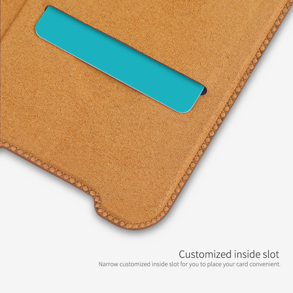 خرید کیف چرمی نیلکین Xiaomi Redmi Note 12S مدل Qin Case