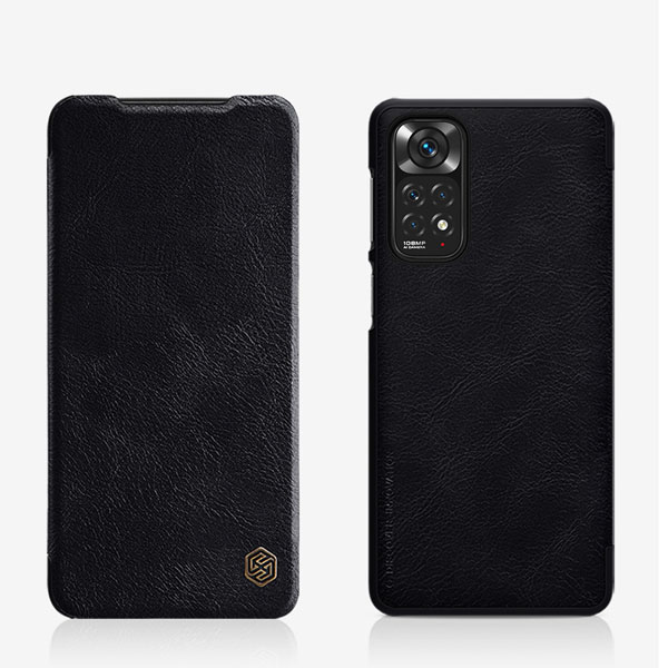 خرید کیف چرمی نیلکین Xiaomi Redmi Note 12S مدل Qin Case