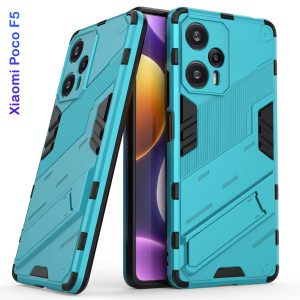 خرید گارد ضد ضربه استند دار Xiaomi Poco F5 مارک BIBERCAS