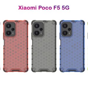 خرید گارد ضد ضربه هیبریدی Xiaomi Poco F5 مدل Honeycomb