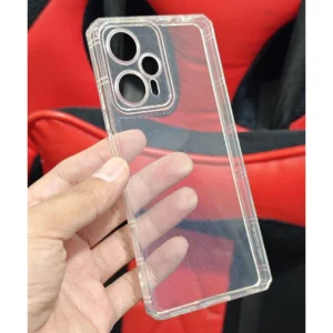 گارد ژله ای شفاف ایربگ دار با محافظ دوربین Xiaomi Redmi Note 12 Turbo