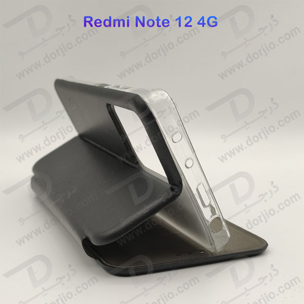 خرید فلیپ کاور چرمی گوشی Xiaomi Redmi Note 12 4G