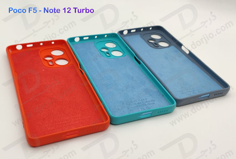 خرید قاب سیلیکونی با محافظ دوربین Xiaomi Poco F5