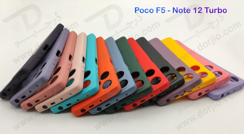 خرید قاب سیلیکونی با محافظ دوربین Xiaomi Poco F5