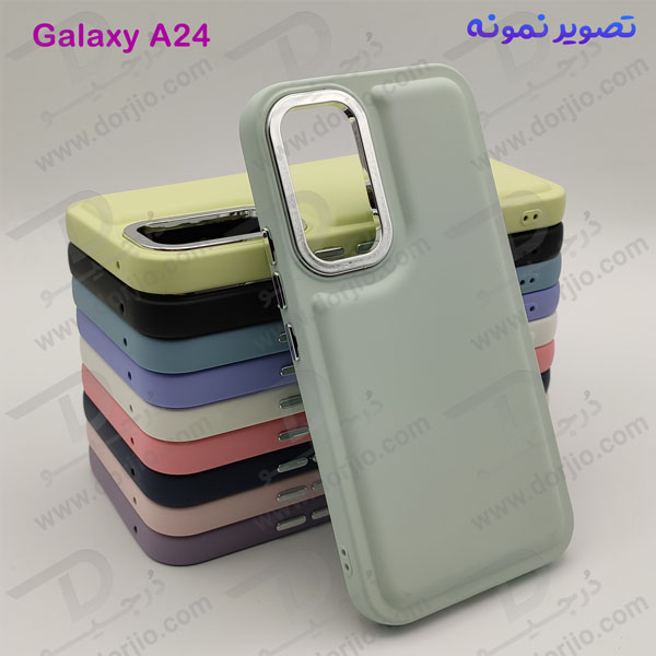 خرید قاب سیلیکونی طرح پافر Bubble Case مخصوص Samsung Galaxy A24 5G برند OMIGA