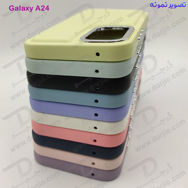 خرید قاب سیلیکونی طرح پافر Bubble Case مخصوص Samsung Galaxy A24 5G برند OMIGA