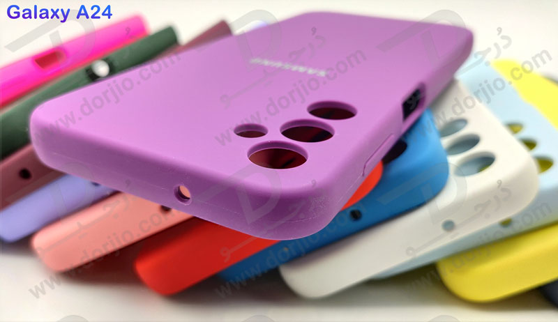 خرید قاب محافظ سیلیکونی اصلی Samsung Galaxy A24 5G