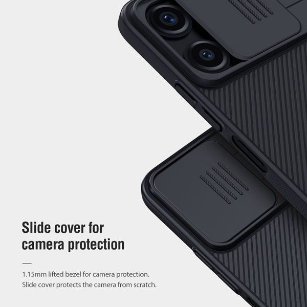 خرید گارد محافظ نیلکین Xiaomi Redmi Note 12R مدل Camshield Case