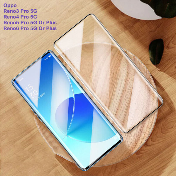 خرید گلس فول چسب گوشی Oppo Reno 4 Pro 5G