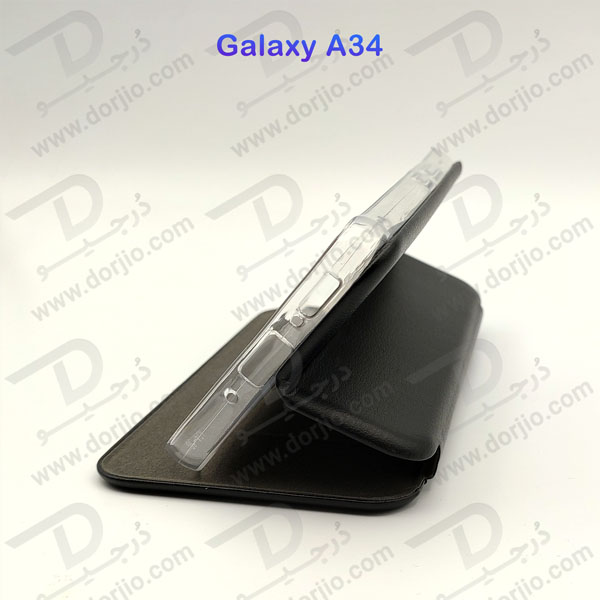 خرید فلیپ کاور چرمی گوشی Samsung Galaxy A34