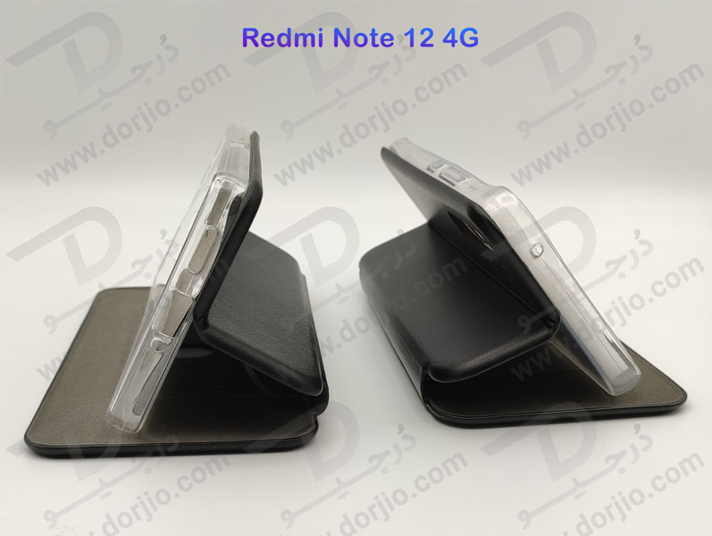 خرید فلیپ کاور چرمی گوشی Xiaomi Redmi Note 12 4G