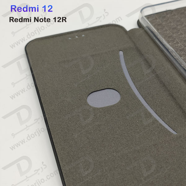 خرید فلیپ کاور چرمی گوشی Xiaomi Redmi Note 12R