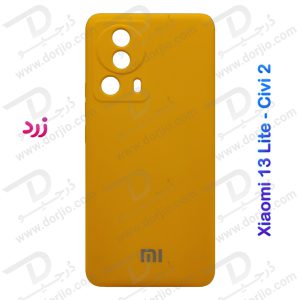 خرید قاب سیلیکونی با محافظ دوربین Xiaomi 13 Lite