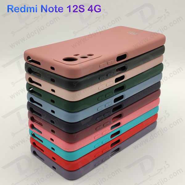خرید قاب سیلیکونی با محافظ دوربین Xiaomi Redmi Note 12S