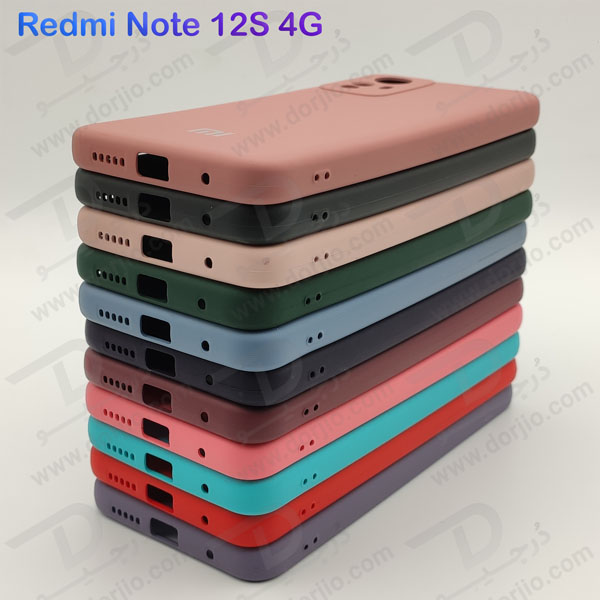 خرید قاب سیلیکونی با محافظ دوربین Xiaomi Redmi Note 12S