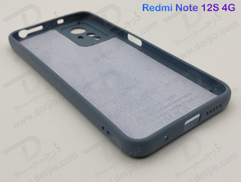 خرید قاب سیلیکونی با محافظ دوربین Xiaomi Redmi Note 12S