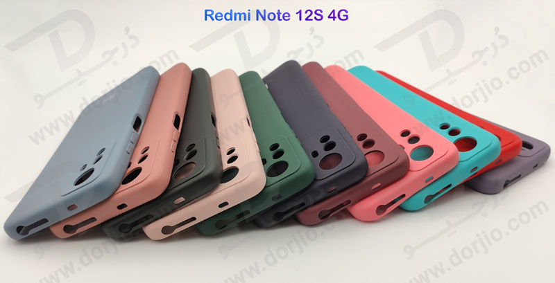 خرید قاب سیلیکونی با محافظ دوربین Xiaomi Redmi Note 12S