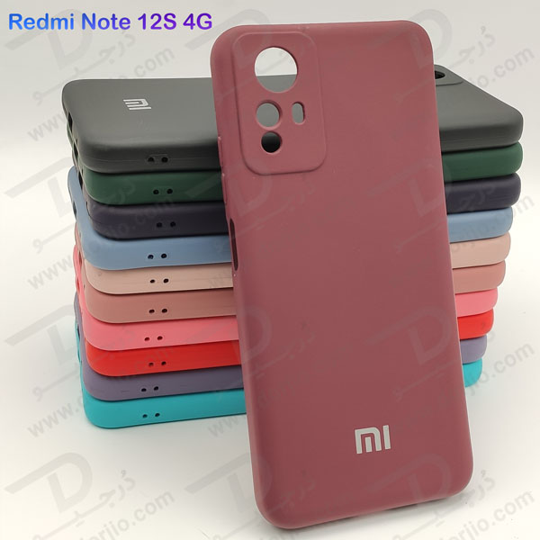 خرید قاب سیلیکونی با محافظ دوربین Xiaomi Redmi Note 12S