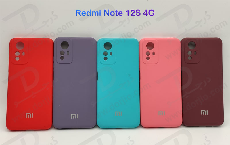 خرید قاب سیلیکونی با محافظ دوربین Xiaomi Redmi Note 12S