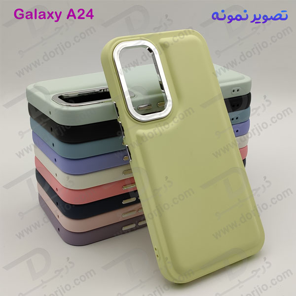 خرید قاب سیلیکونی طرح پافر Bubble Case مخصوص Samsung Galaxy A24 4G برند OMIGA