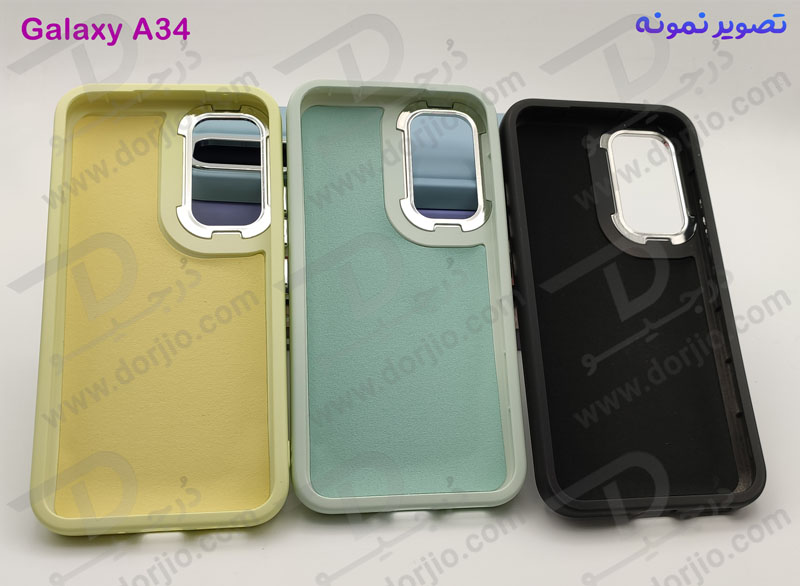 خرید قاب سیلیکونی طرح پافر Bubble Case مخصوص Samsung Galaxy A34 برند OMIGA