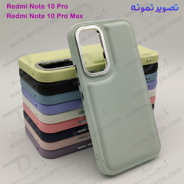 خرید قاب سیلیکونی طرح پافر Bubble Case مخصوص Xiaomi Redmi Note 10 Pro Max برند OMIGA