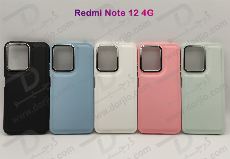 خرید قاب سیلیکونی طرح پافر Bubble Case مخصوص Xiaomi Redmi Note 12 4G برند OMIGA