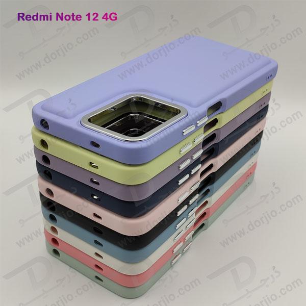 خرید قاب سیلیکونی طرح پافر Bubble Case مخصوص Xiaomi Redmi Note 12 4G برند OMIGA