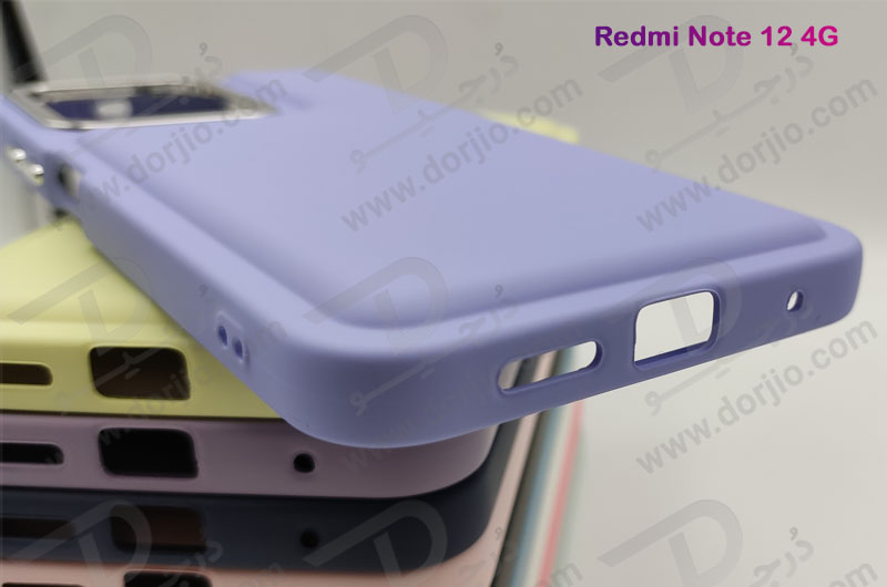 خرید قاب سیلیکونی طرح پافر Bubble Case مخصوص Xiaomi Redmi Note 12 4G برند OMIGA