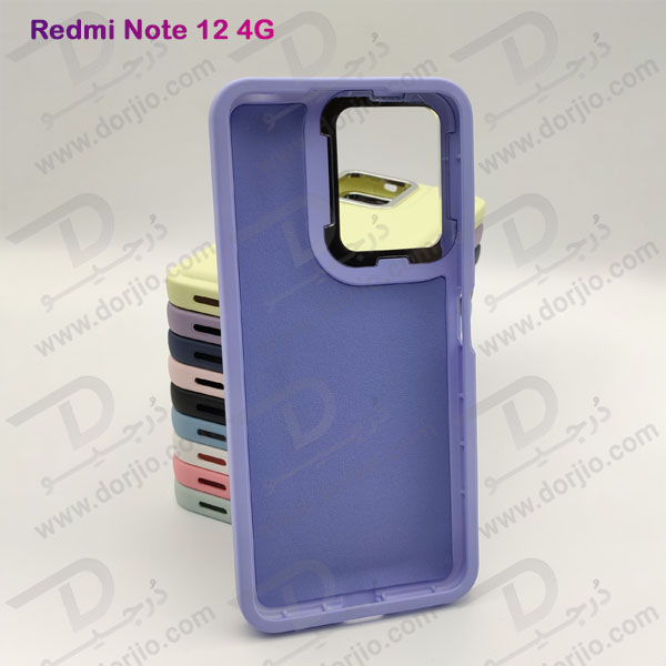 خرید قاب سیلیکونی طرح پافر Bubble Case مخصوص Xiaomi Redmi Note 12 4G برند OMIGA