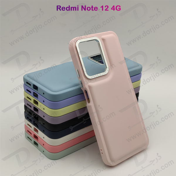 خرید قاب سیلیکونی طرح پافر Bubble Case مخصوص Xiaomi Redmi Note 12 4G برند OMIGA