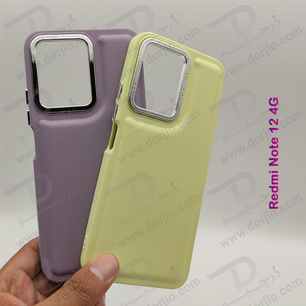 خرید قاب سیلیکونی طرح پافر Bubble Case مخصوص Xiaomi Redmi Note 12 4G برند OMIGA