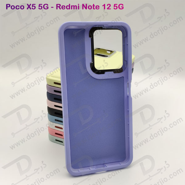 خرید قاب سیلیکونی طرح پافر Bubble Case مخصوص Xiaomi Redmi Note 12 5G برند OMIGA