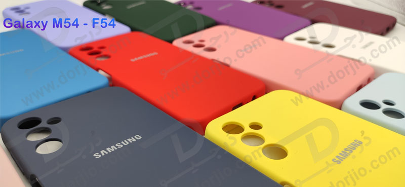 خرید قاب محافظ سیلیکونی اصلی Samsung Galaxy M54