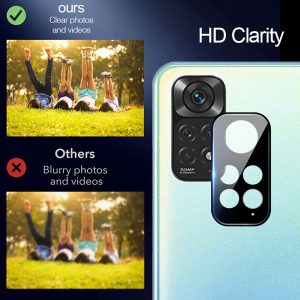 خرید محافظ لنز 9H شیشه ای Xiaomi Redmi Note 11S مدل 3D