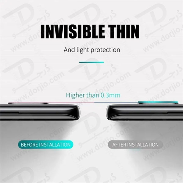 خرید محافظ لنز 9H شیشه ای Xiaomi Redmi Note 12S مدل 3D