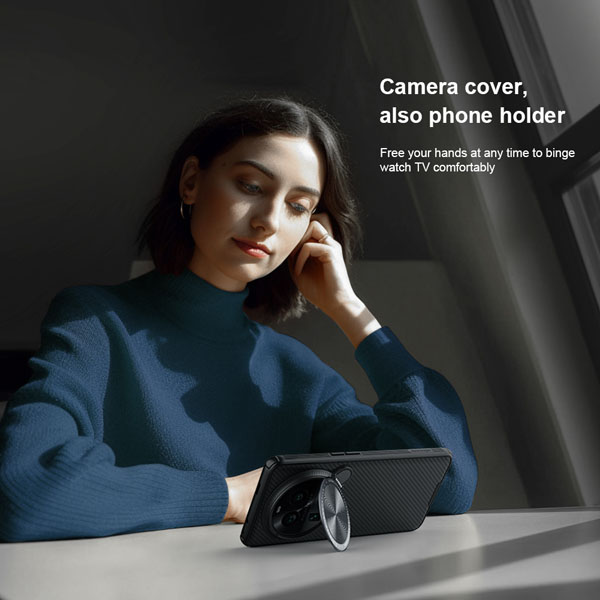 خرید گارد ضد ضربه کمرا استند نیلکین Oppo Find X6 Pro مدل CamShield Prop